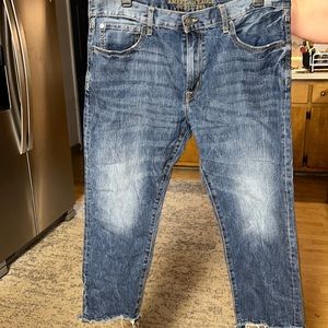 American eagle outfitters slim cropped jeans men’s 38